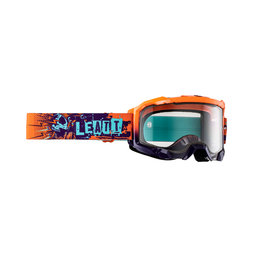 GOGGLE LEATT VELOCITY 4.5 (Orange Clear 83 VLT)