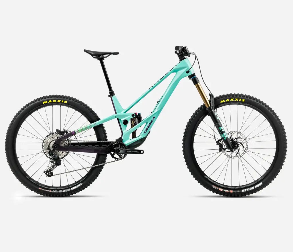 Bicicleta de Montaña ORBEA RALLON E10 2026 (M, Aloha Green -Fantasy Purple Carbon View (Gloss), 442mm)