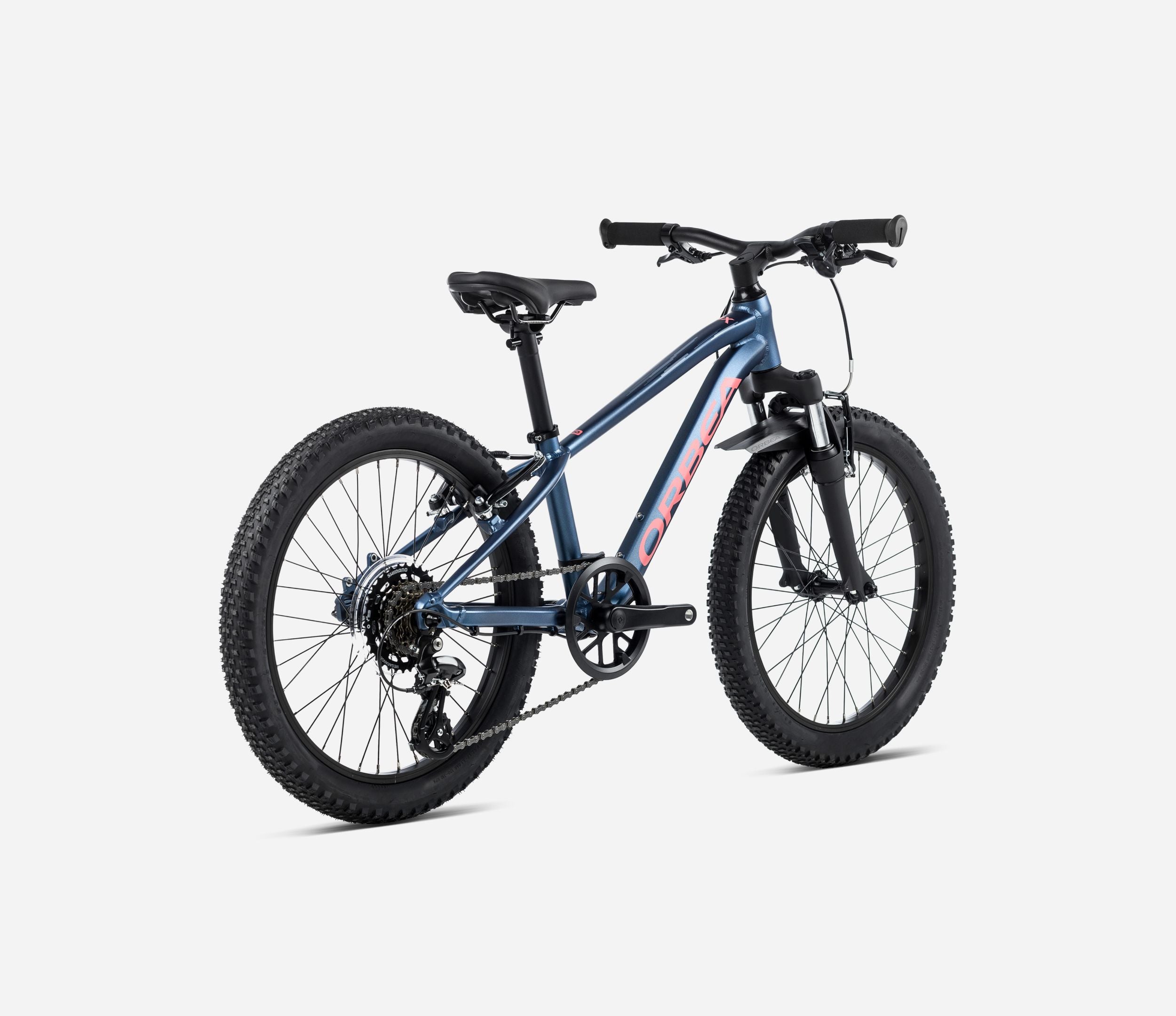 Bicicleta Infantil ORBEA MX 20 XC 2024 COLOR Moondust Blue - Red (Matt), TALLA 20" 110-135.