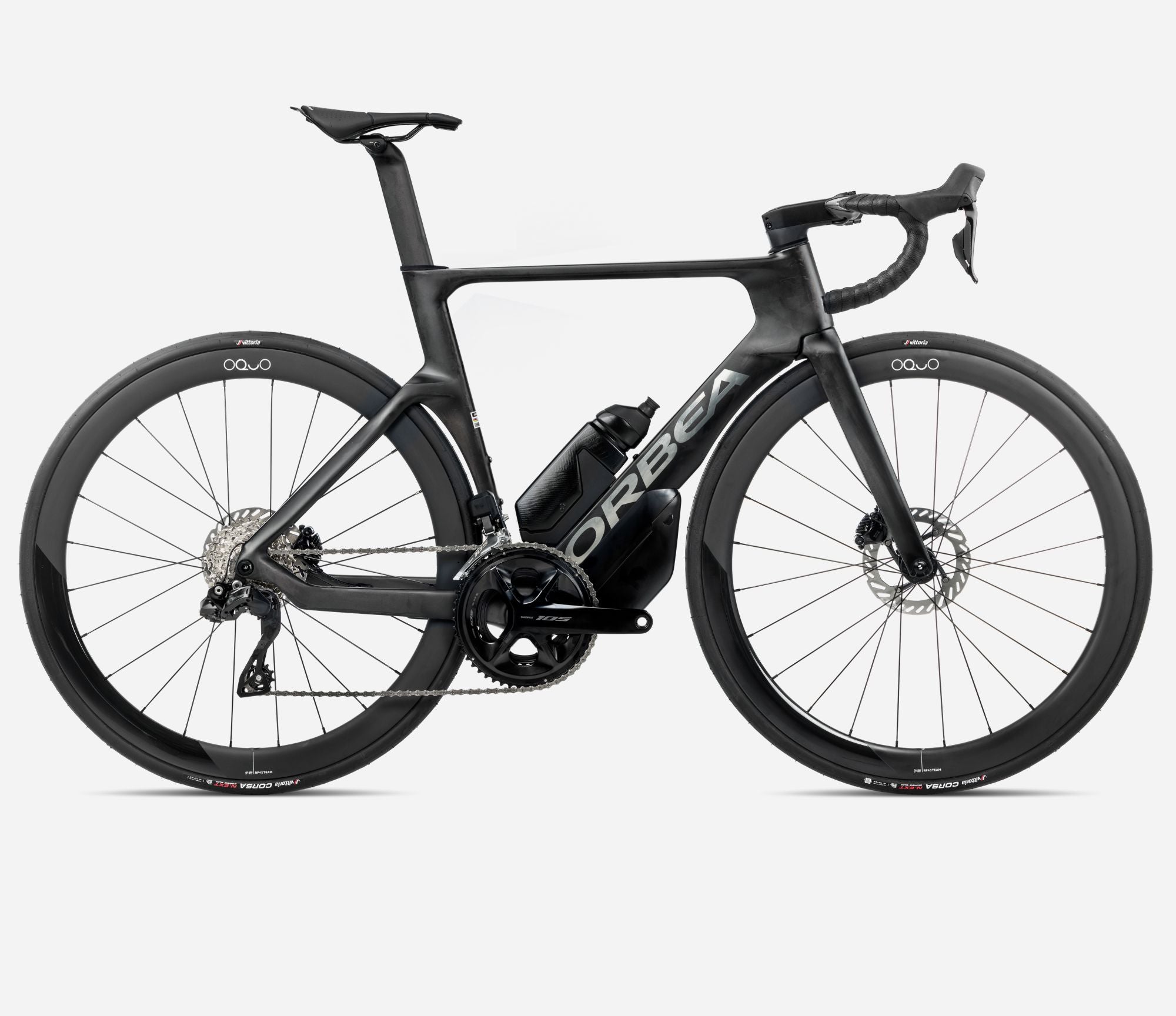 Bicicleta de Carretera ORBEA ORCA AERO M35i LTD PWR 2026, Color Carbon Raw (Matt) Talla 53