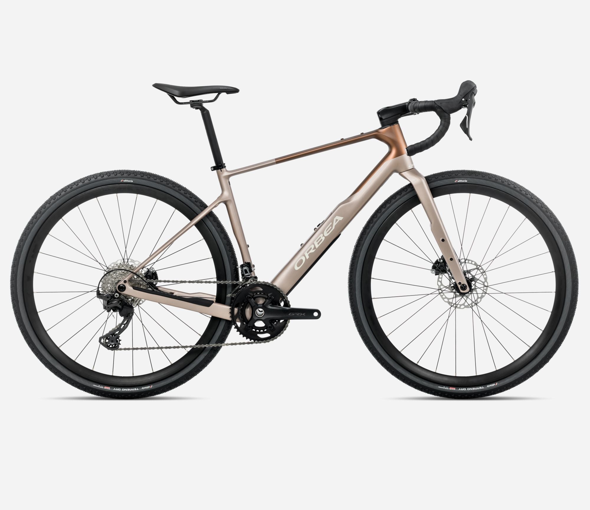Bicicleta de Gravel ORBEA TERRA M30TEAM 2026 (L, Nickel - Met Cinnamon (Matt) Talla L