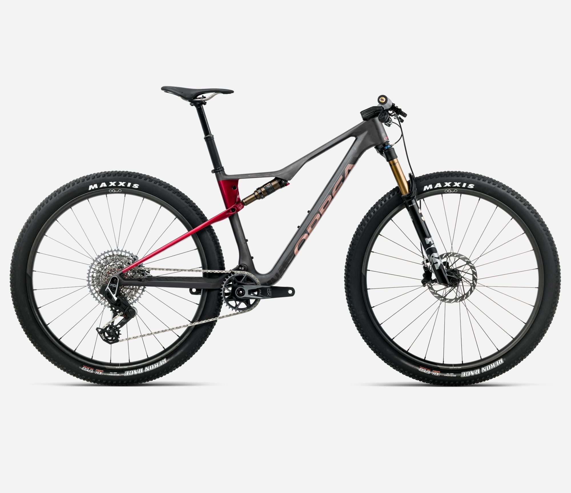 Bicicleta de Montaña ORBEA OIZ M-TEAM AXS 2026 (Diamond Carbon View (Matt) - Cherry Red (Gloss) Talla M