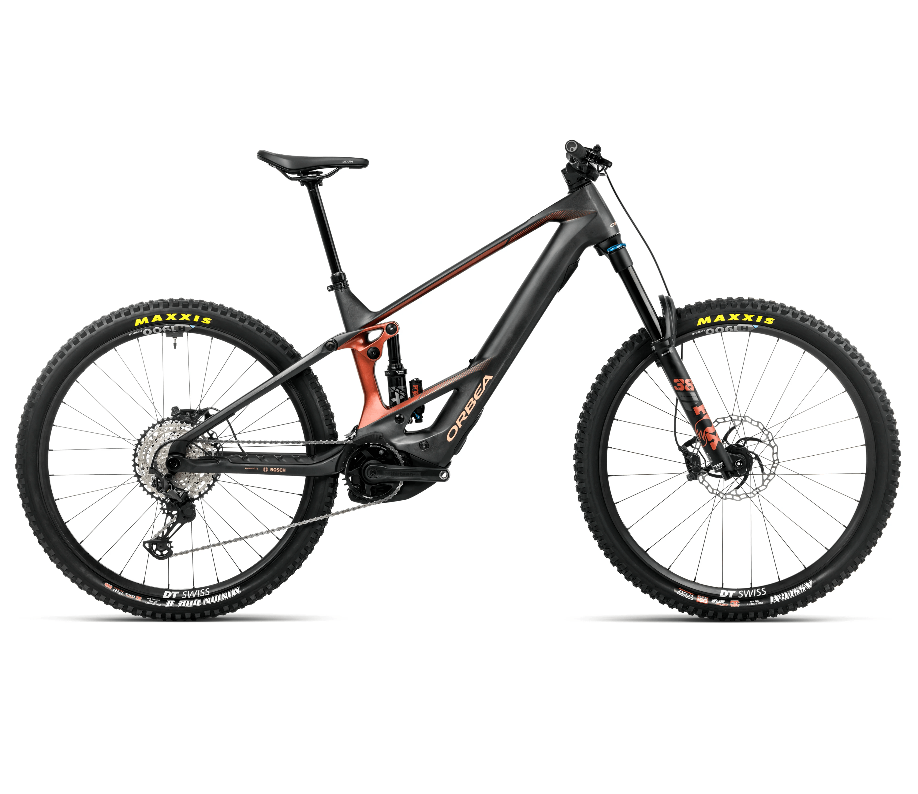 Bicicleta de Montaña ORBEA WILD M10 20mph 2026 (Diamond Carbon View (Matt) - Mars Red (Gloss), Talla M