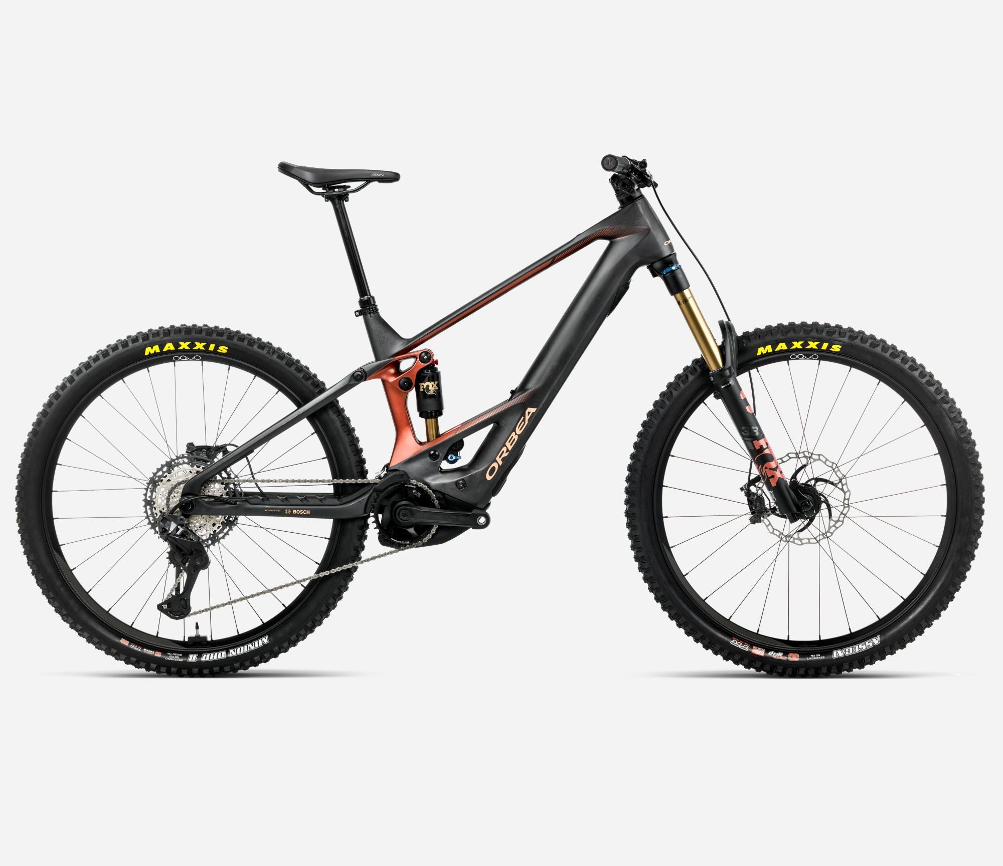 Bicicleta de Montaña ORBEA WILD/M M-TEAM 20mph 2026 (Diamond Carbon View (Matt) - Mars Red (Gloss), Talla M