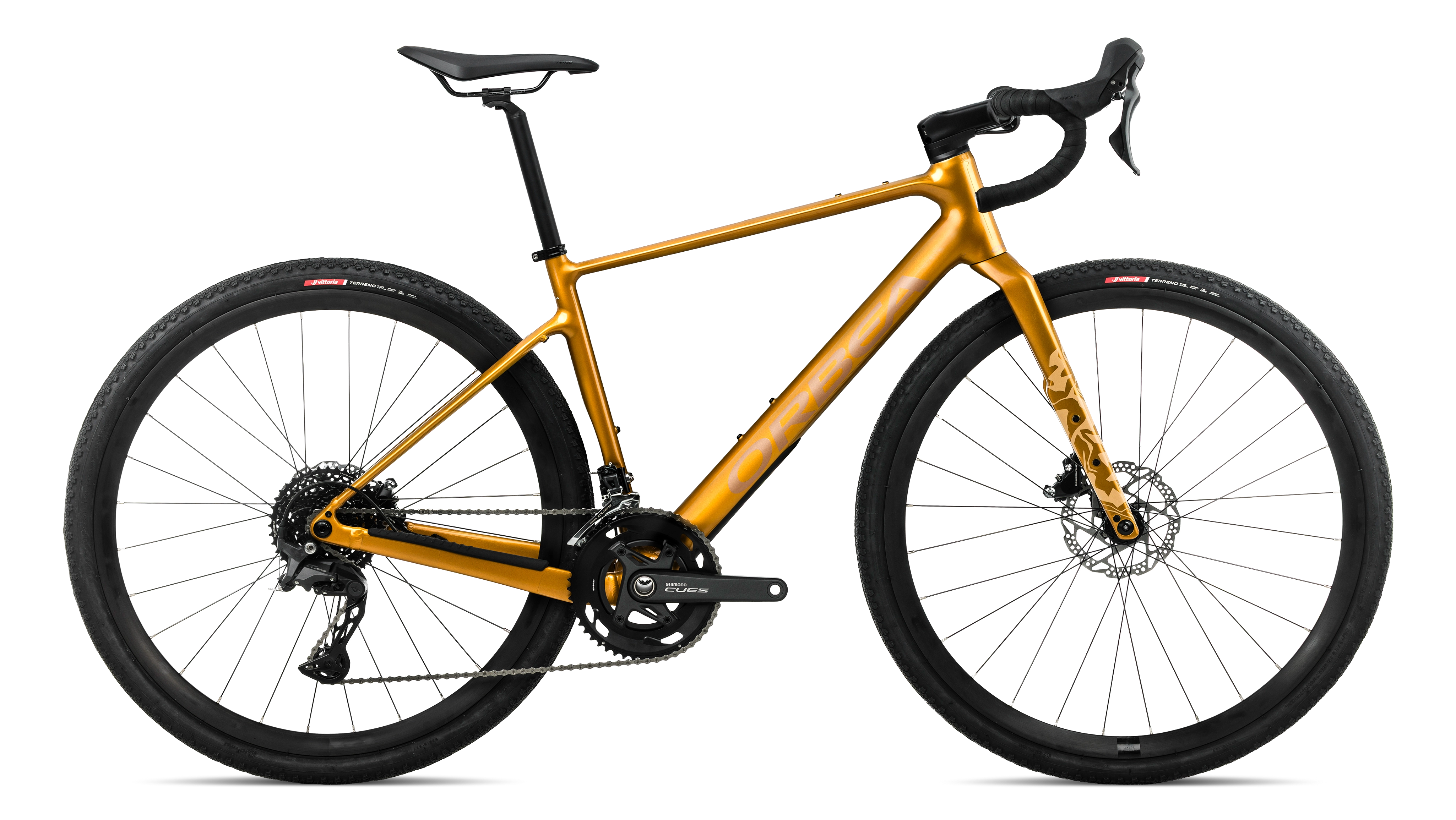 Bicicleta de Gravel ORBEA TERRA H50 2027 (L, Bumblebee Yellow - Brown (Gloss)) Talla L