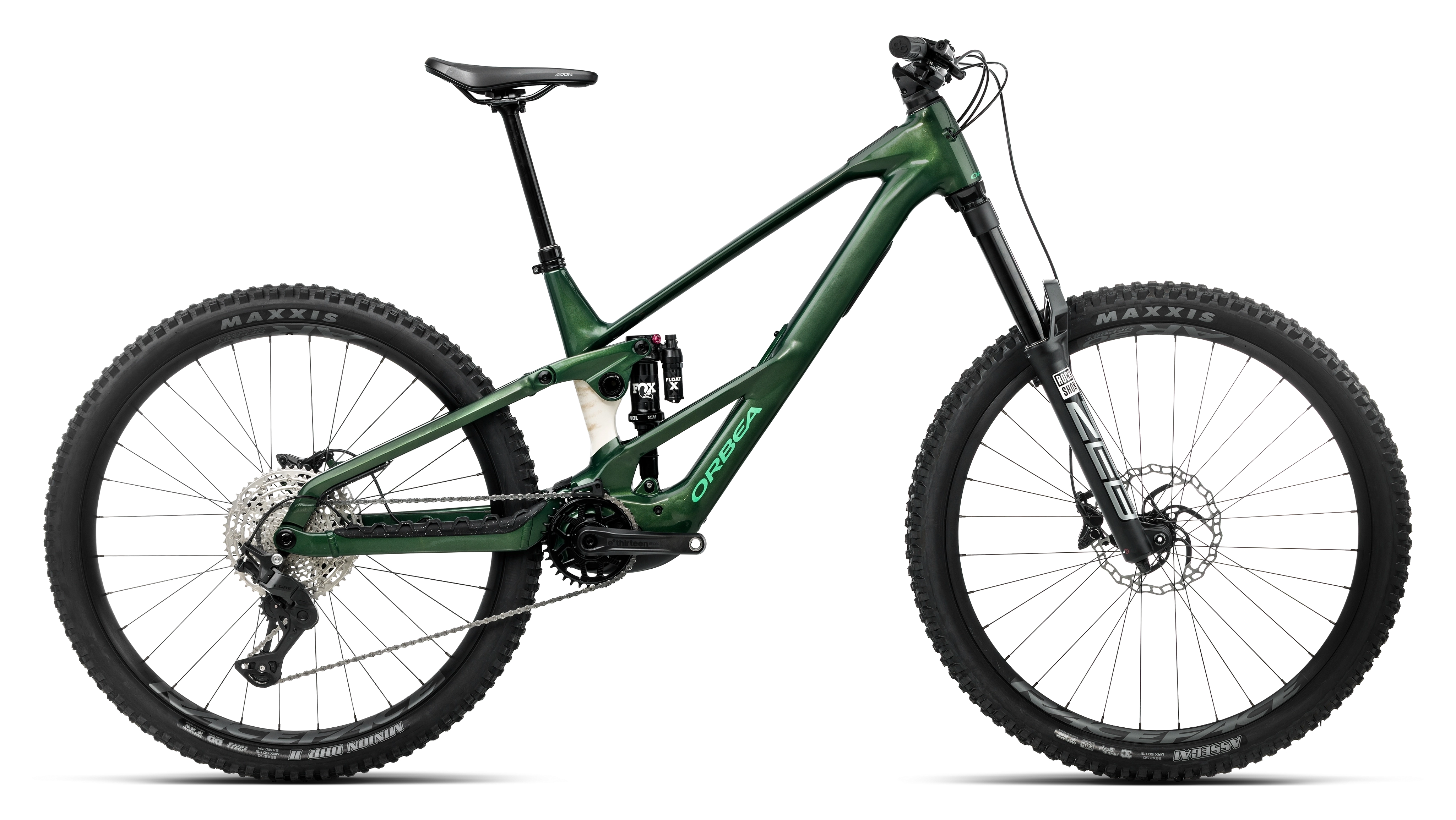 Bicicleta de Montaña ORBEA WILD LT H20 20mph 2027 (M, Racing Reen - White Cream (Gloss)) Talla M