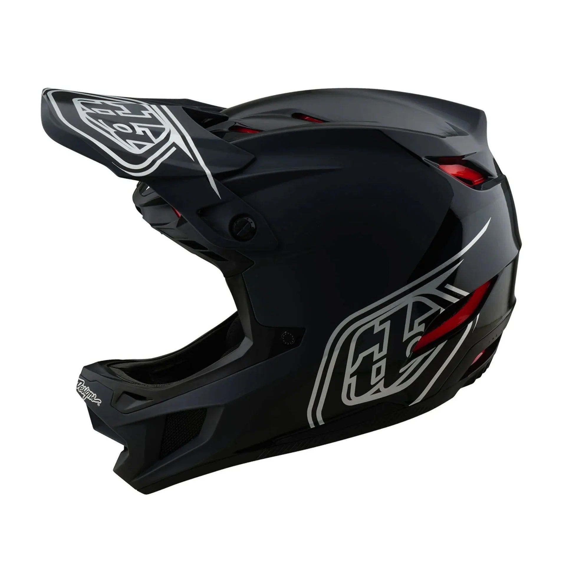 D4 Polyacrylite Helmet; Shadow Black (M)