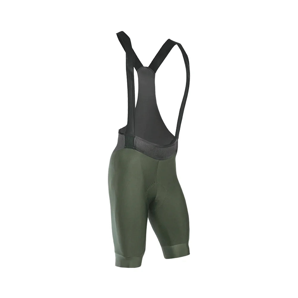 BIB SHORT APHESIS BOSCO PREMIER HOMBRE VERDE OLIVO TALLA L