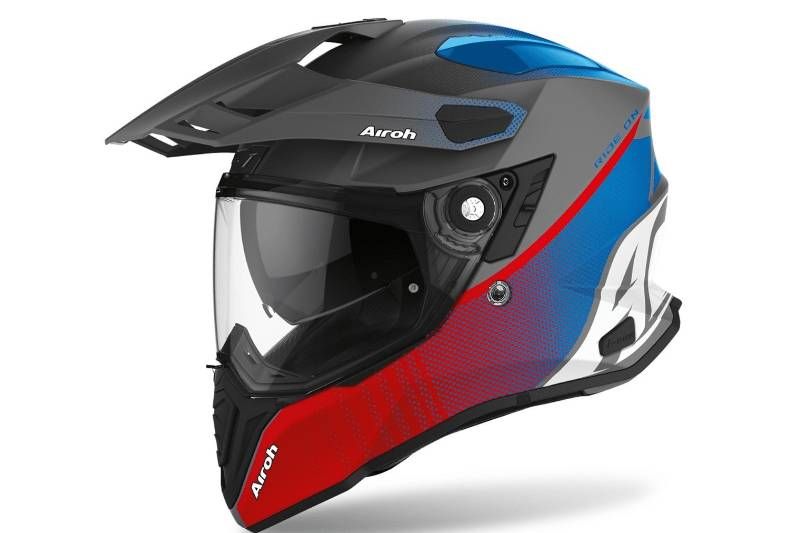 Helmet Commander Progress Blue/Red Matt S