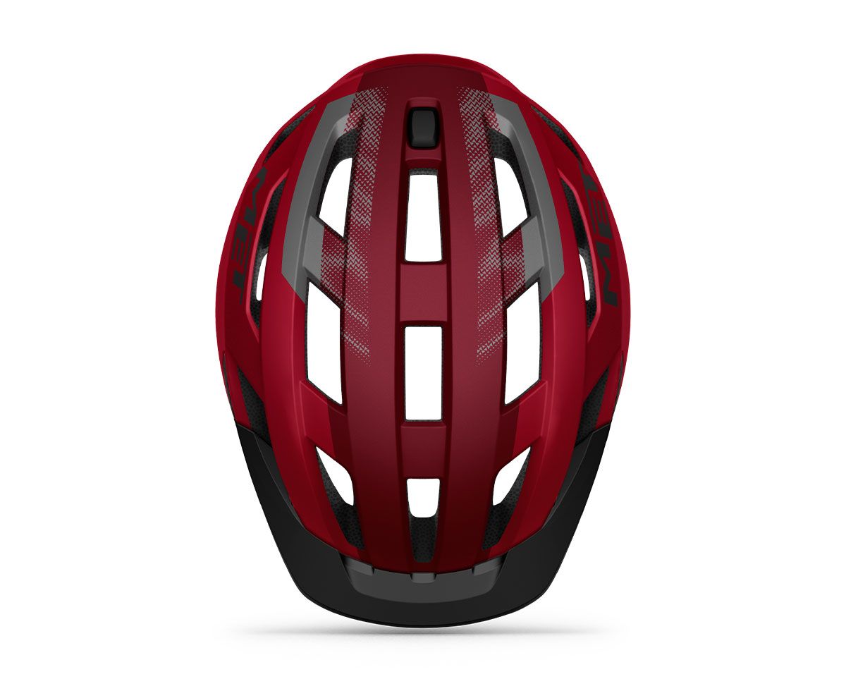CASCO MET ALLROAD MEDIANO ROJO/NEGRO
