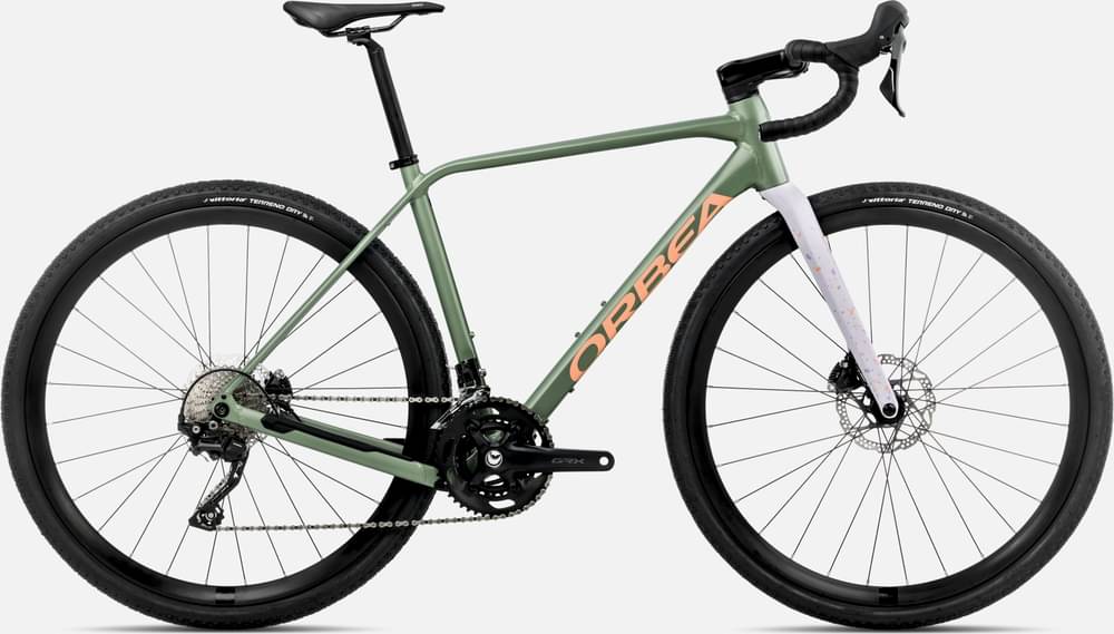Bicicleta de Gravel ORBEA Terra H40 2025 COLOR  (Artichoke (Matt) - Lilac (Matt) Talla S