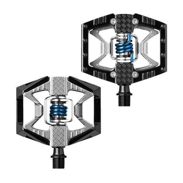 PEDALES DOUBLE SHOT 2 NEGRO/AZUL