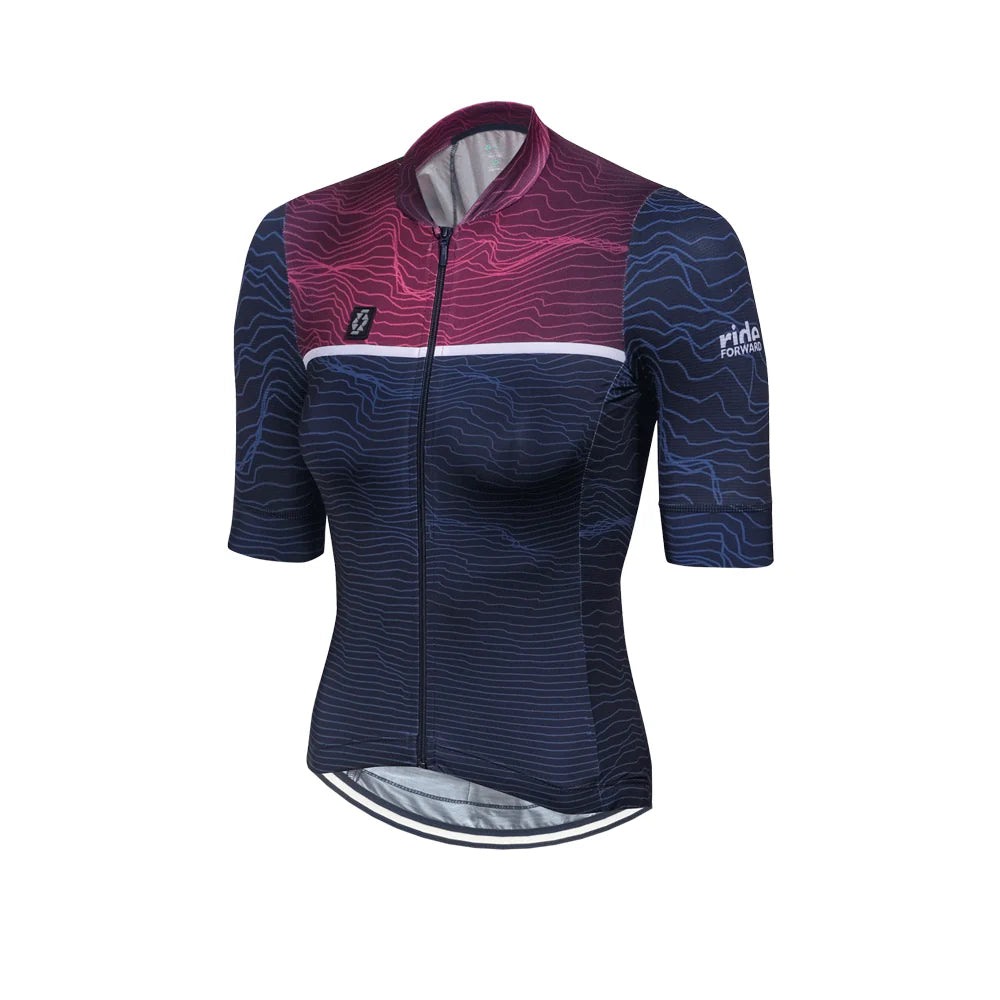 JERSEY APHESIS MANGA CORTA MUJER GUINDA DRIFTER-W TALLA M