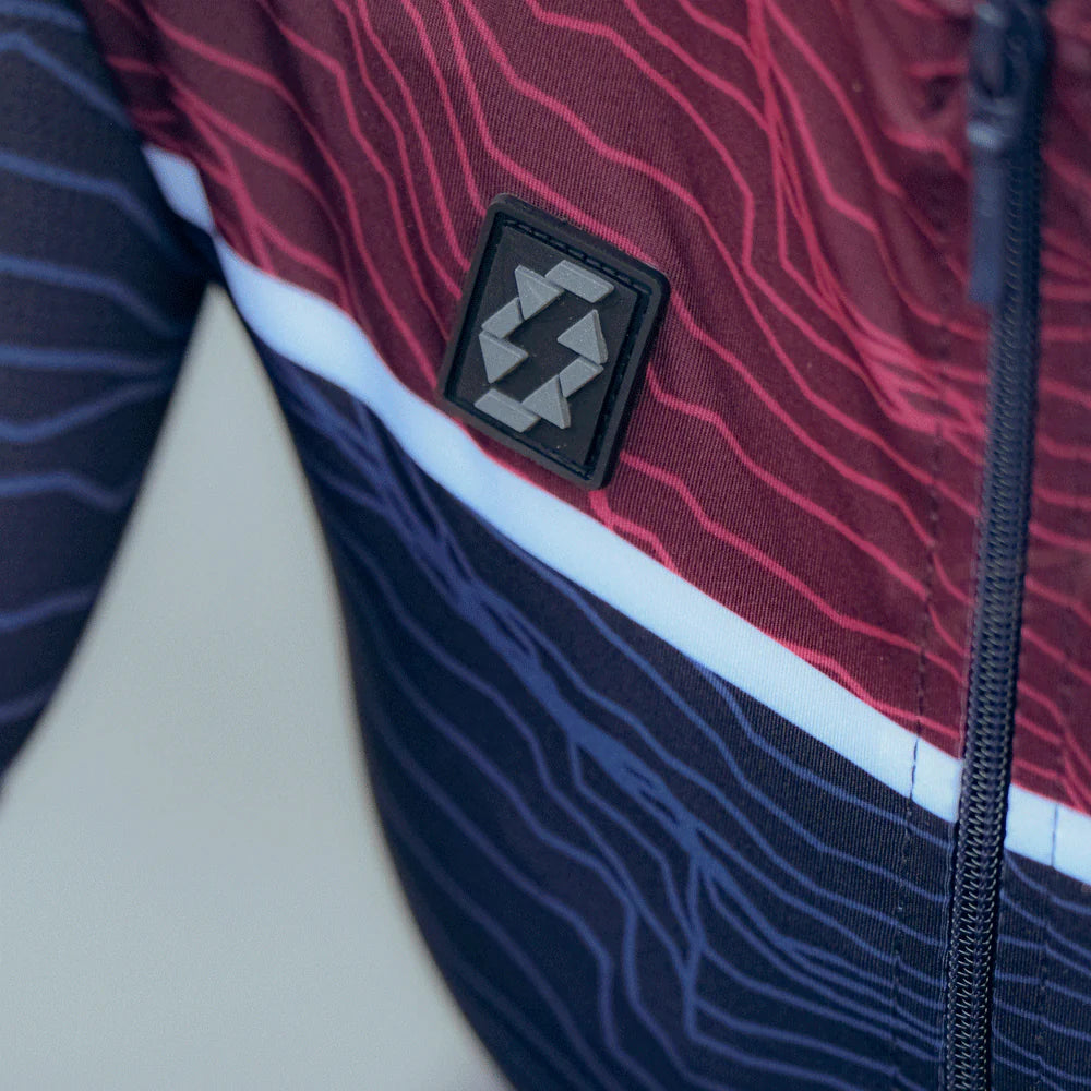 JERSEY APHESIS MANGA CORTA MUJER GUINDA DRIFTER-W TALLA M