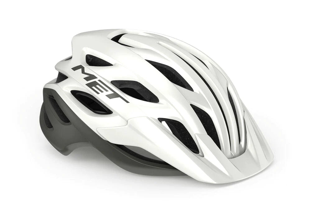 CASCO MET VELENO CHICO BLANCO/GRIS