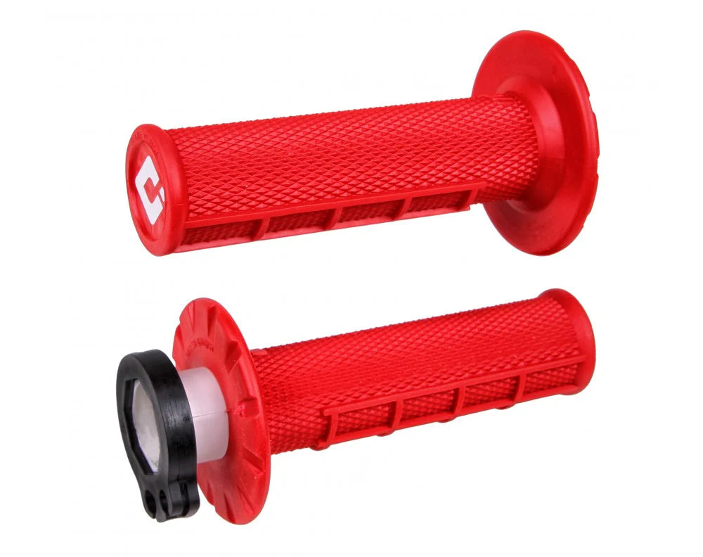 Grips V2 Half Waffle Lock On Red