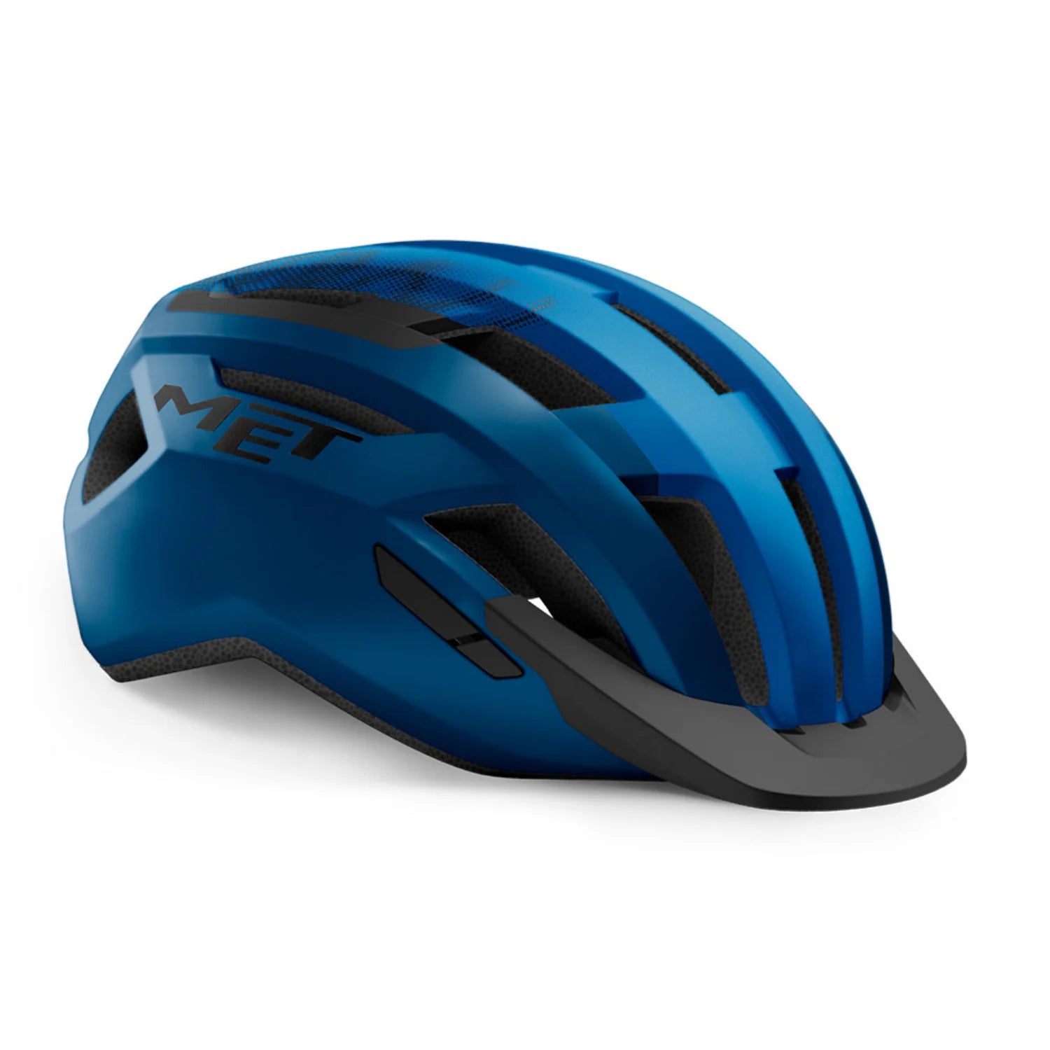 CASCO MET ALLROAD GRANDE AZUL/NEGRO