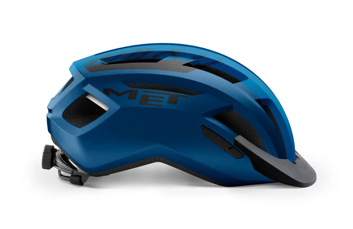 CASCO MET ALLROAD GRANDE AZUL/NEGRO