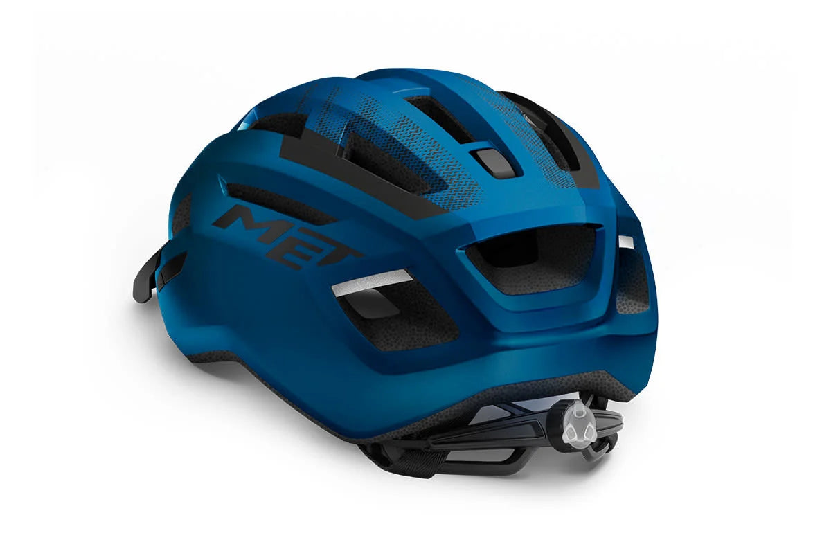 CASCO MET ALLROAD GRANDE AZUL/NEGRO