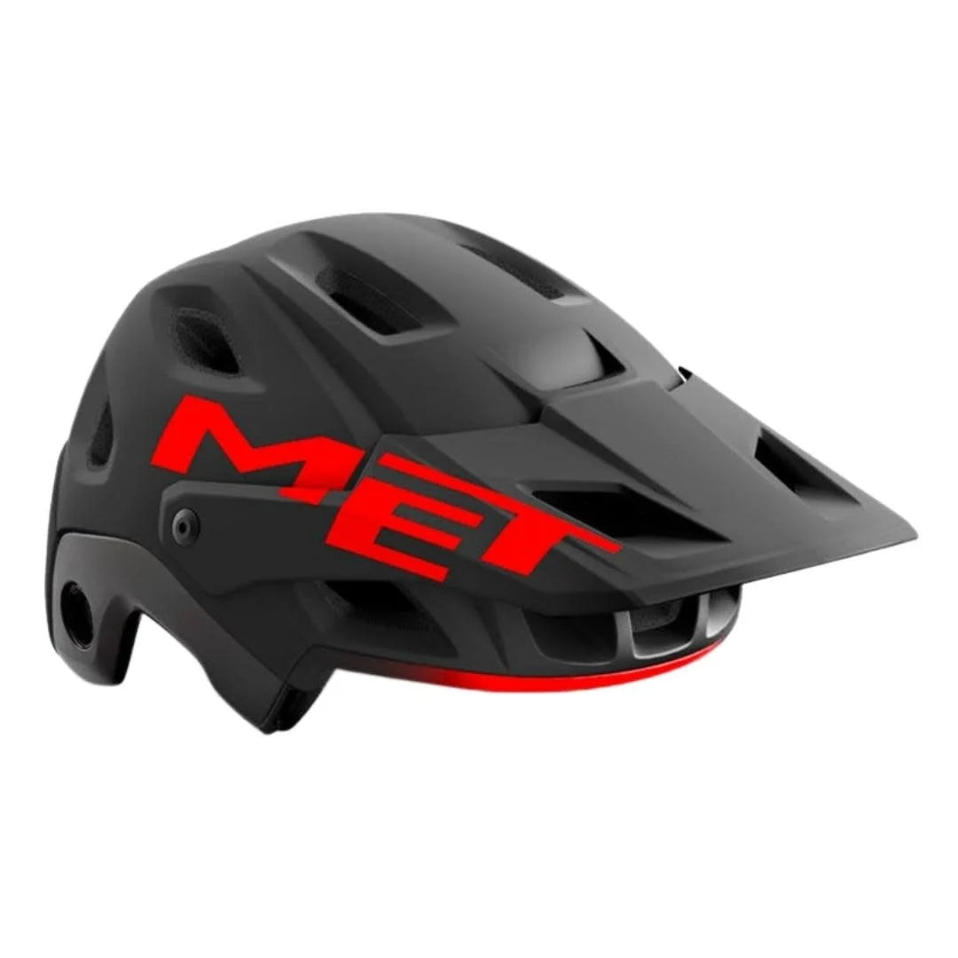 CASCO MET PARACHITE MCR MIPS CHICO NEGRO ROJO TALLA S