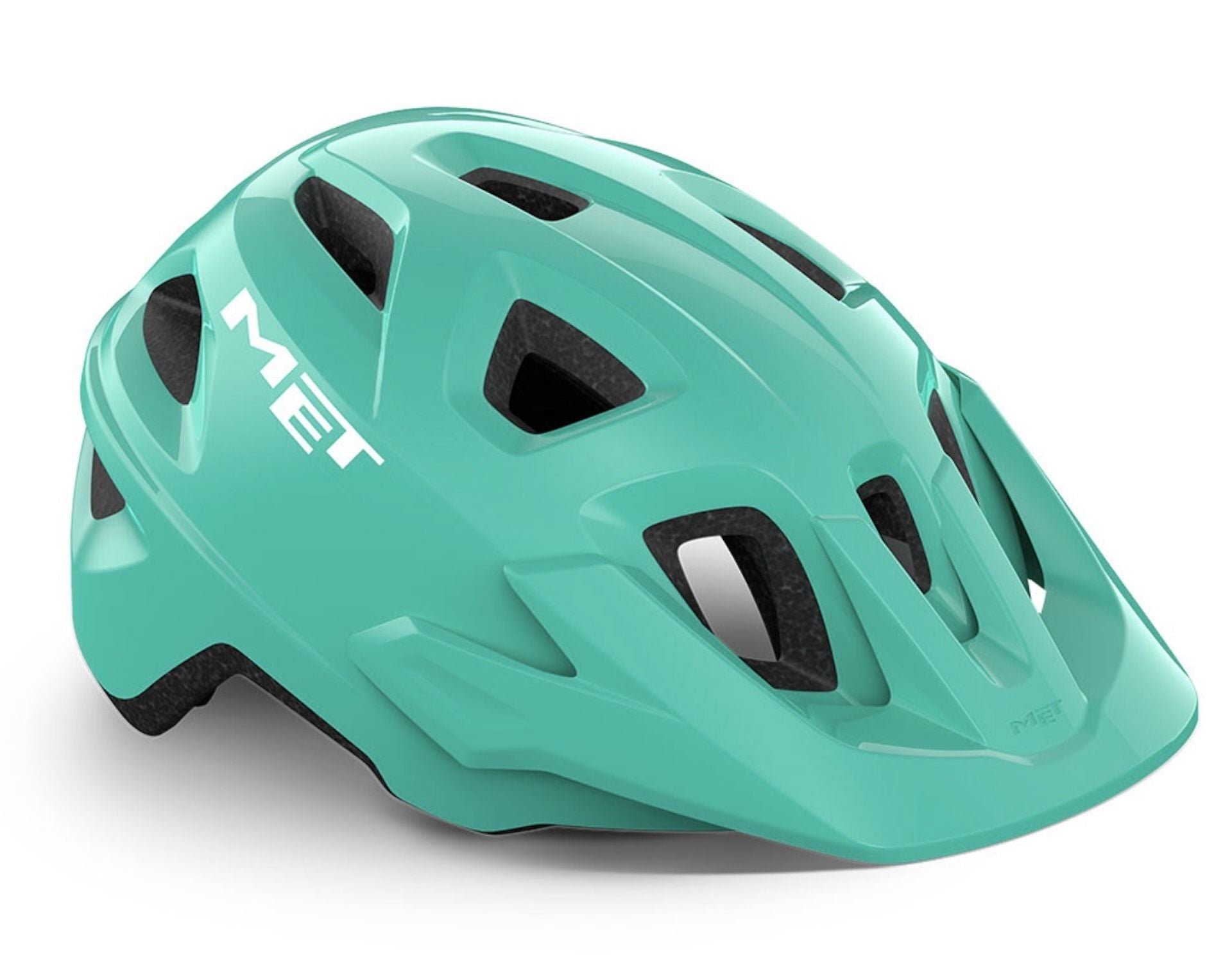 CASCO MET ELDAR UNITALLA TEAL AZUL VERDE INFANTIL