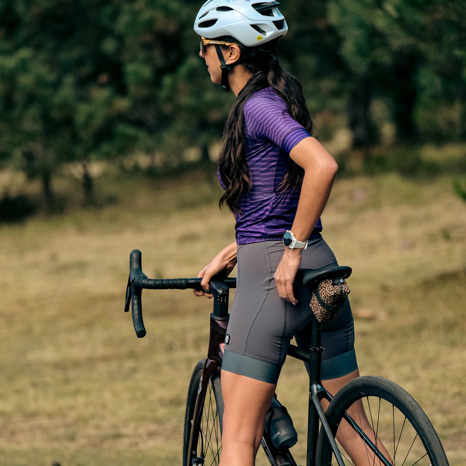 BIB SHORT APHESIS X-PRO MUJER GRIS TALLA M