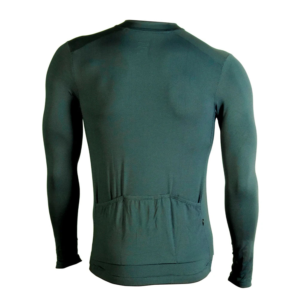 JERSEY APHESIS MANGA LARGA HOMBRE VERDE PUNTOS TARO TALLA M