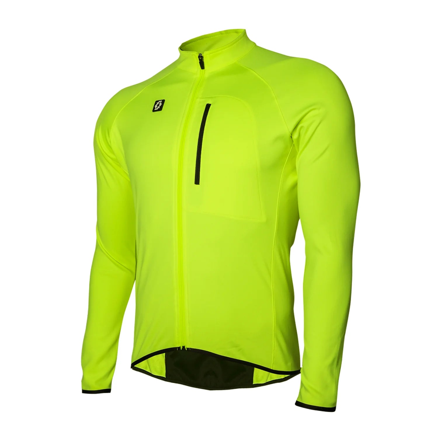 JERSEY APHESIS MANGA LARGA HOMBRE AMARILLO FLUO TALLA L CHAMARRA AFELPADA